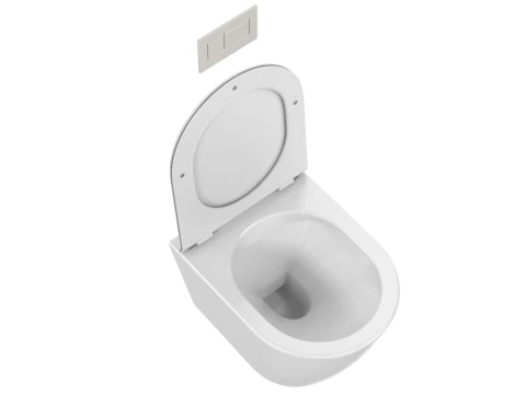 Wall Hung Toilet 3D Model