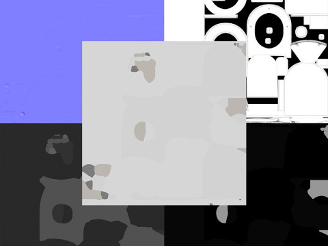 Inodoro suspendido Modelo 3D