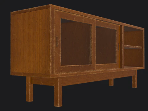 Sideboard Game Ready PBR 3D Model