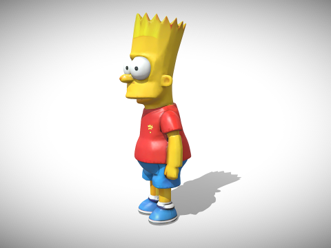 Bart 3D Model