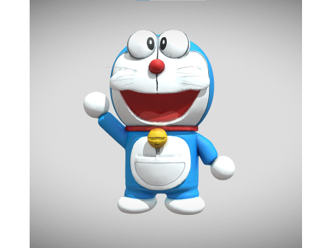 Doraemon 3D Model