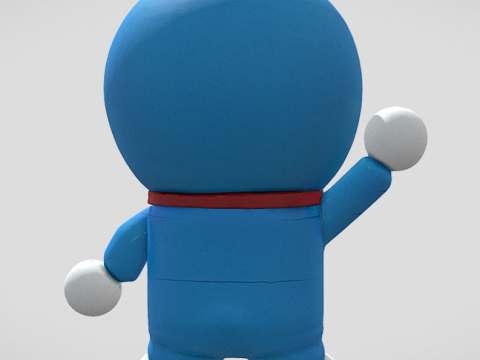 Doraemon 3D Model