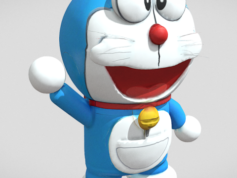 Doraemon 3D Model