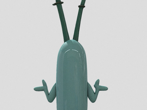 Plankton Modèle 3D