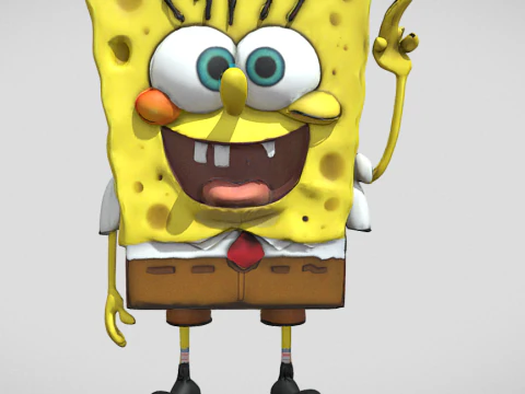 Spongebob Model 3D