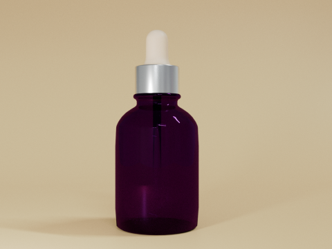 Skin care bottle 3Dモデル