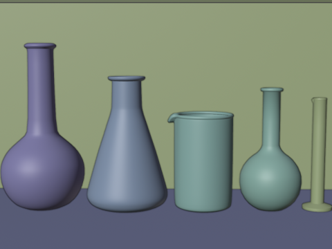 Medical flasks 3D Model