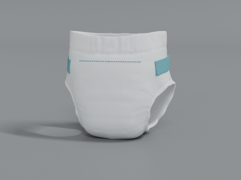 Diaper 3D Model