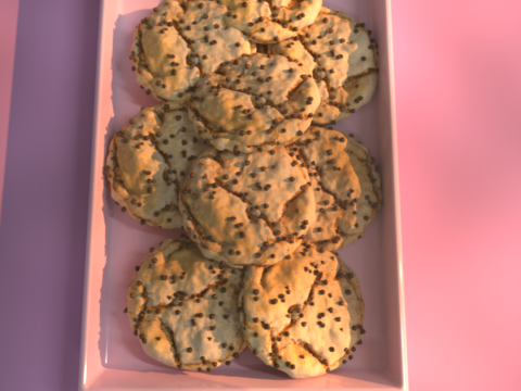Cookies 3D Model