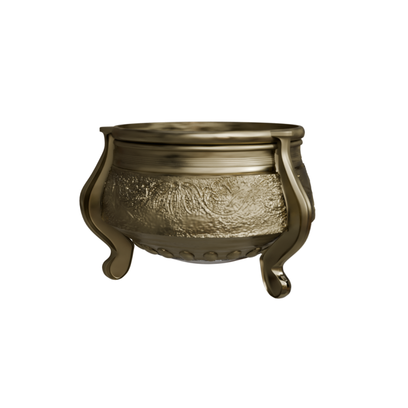 Salt jar 3D Model .c4d .max .obj .3ds .fbx .stl .blend