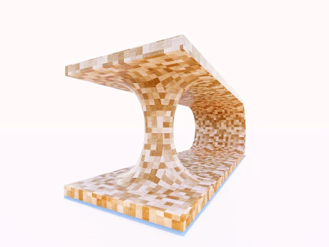 Wormhole table 3D Model