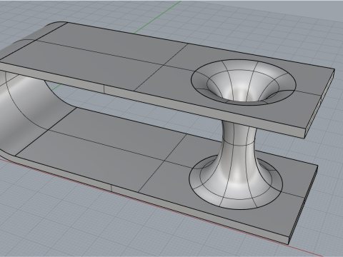 Wormhole table 3Dモデル
