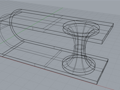 Wormhole table 3Dモデル
