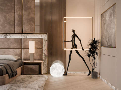 Master Bedroom 3D Model