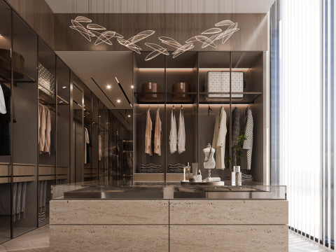 Dressing Room 3D Model