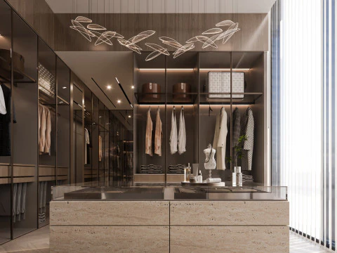 更衣室 3Dモデル