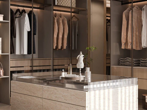 Dressing Room 3D Model
