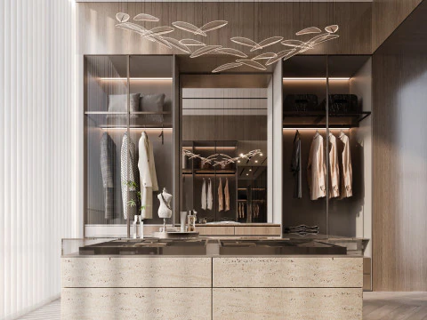 Dressing Room 3D Model