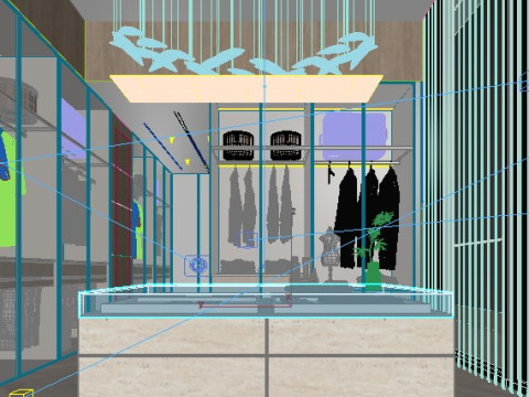 Dressing Room 3D Модель