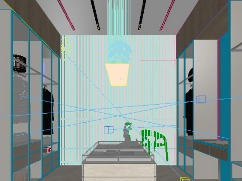Dressing Room 3D Model