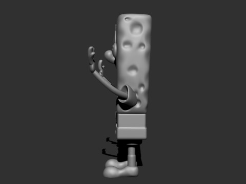Sponge bob 3D प्रिंट मॉडल