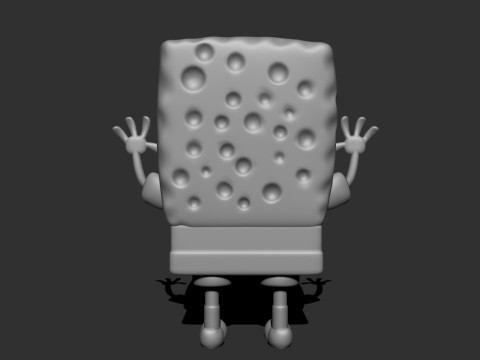 Sponge bob 3D प्रिंट मॉडल