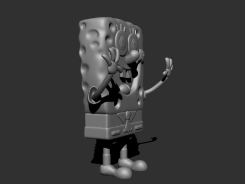 Sponge bob 3D प्रिंट मॉडल