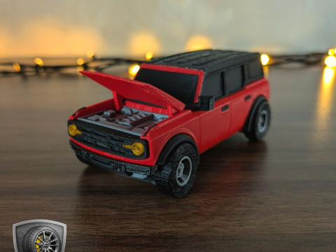 Awesome Off-Roader - Printable - STL files - Personal Use Modèles 3D en vedette