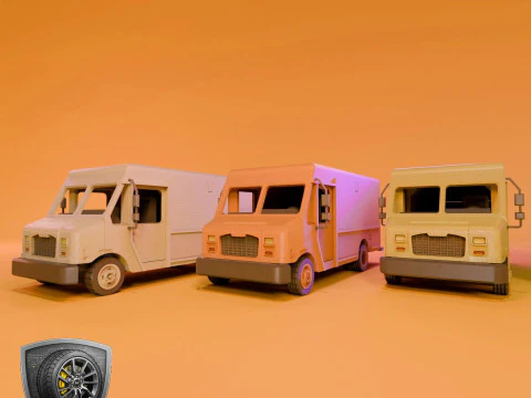 Cool Van MT45 - Printable - STL files - Personal Use 3D Print Model