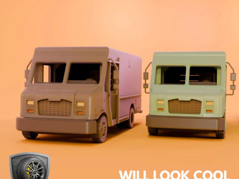 Cool Van MT45 - Printable - STL files - Personal Use 3D Print Model