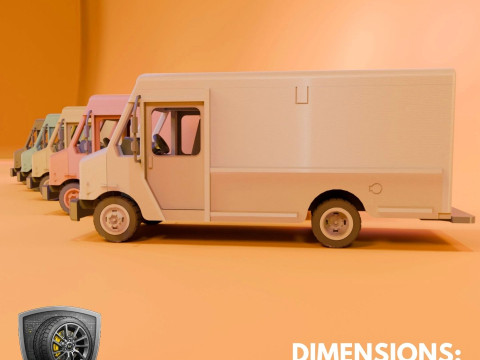 Cool Van MT45 - Printable - STL files - Personal Use 3D Принт Модель