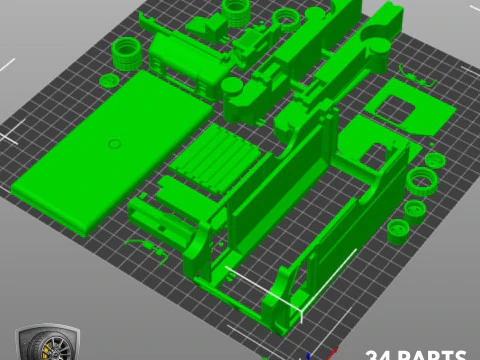Cool Van MT45 - Printable - STL files - Personal Use 3D Print Model