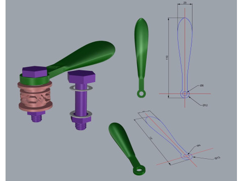Texture Rollers Wheels for Leather Clay Patterns T001F Modello di stampa 3D