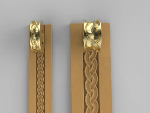 Koła z rolkami teksturowymi do sk&oacute;rzanych wzor&oacute;w glinianych Ozdoba do biżuterii T007 Model do druku 3D