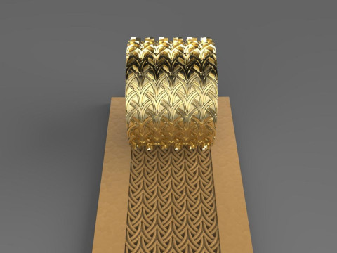Texture Rollers Wheels for Leather Clay Patterns Ornament for Jewelery T010B Modello di stampa 3D