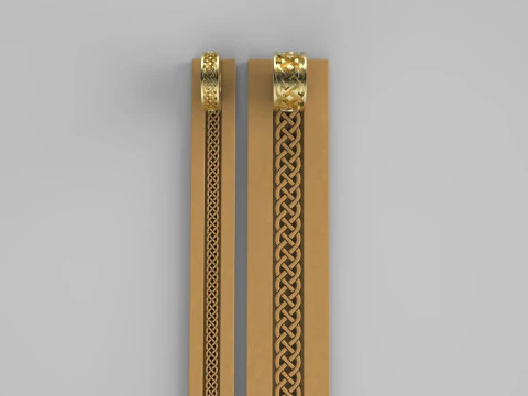 Koła z rolkami teksturowymi do sk&oacute;rzanych wzor&oacute;w glinianych Ozdoba do biżuterii T048 Model do druku 3D