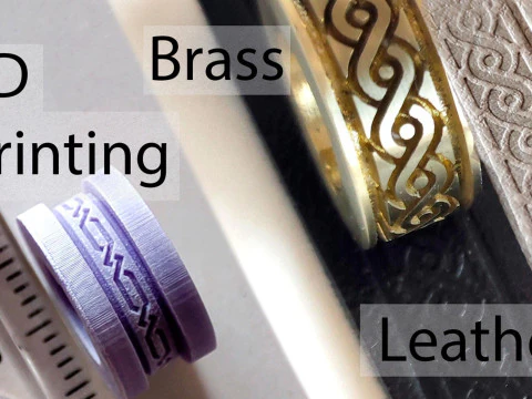 Koła z rolkami teksturowymi do sk&oacute;rzanych wzor&oacute;w glinianych Ozdoba do biżuterii T049 Model do druku 3D