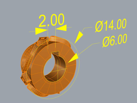 Texture Rollers Wheels for Leather Clay Patterns Ornament for Jewelery T100 Modelo de Impressão 3D
