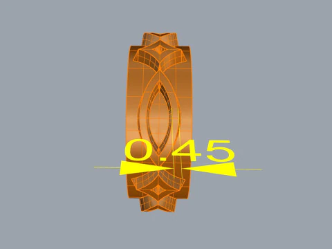 Texture Rollers Wheels for Leather Clay Patterns Ornament for Jewelery T100 3D Print Model