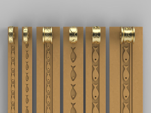 Texture Rollers Wheels for Leather Clay Patterns Ornament for Jewelery T603 3D Принт Модель