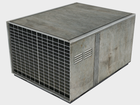 25 in 1 Stylized Rooftop Air Conditioners Collection - Game Assets - Low Poly 3D 모델