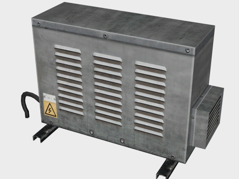 25 in 1 Stylized Rooftop Air Conditioners Collection - Game Assets - Low Poly 3D 모델