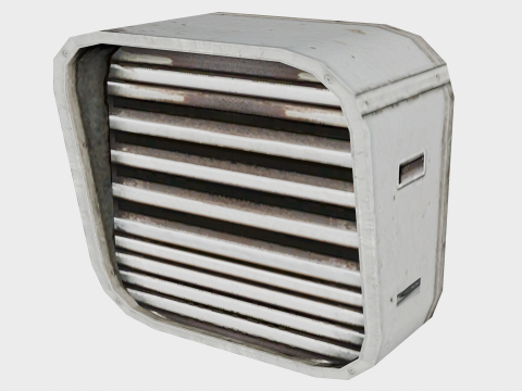 25 in 1 Stylized Rooftop Air Conditioners Collection - Game Assets - Low Poly 3D 모델