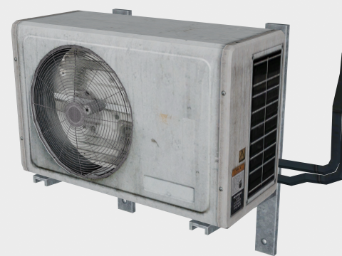 25 in 1 Stylized Rooftop Air Conditioners Collection - Game Assets - Low Poly 3D 모델