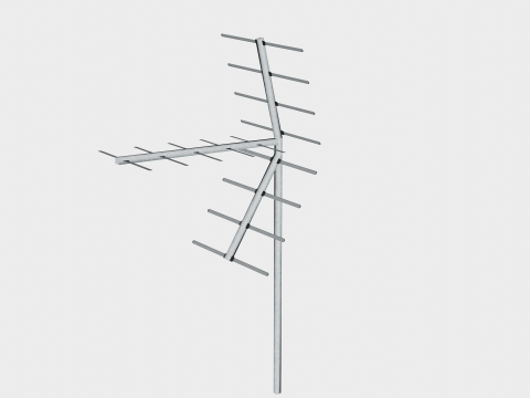 24 in 1 Communication Tower Props Collection - Game Assets - Low Poly 3D Model
