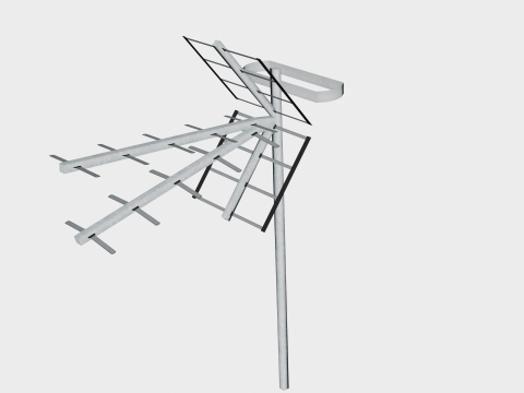 24 in 1 Communication Tower Props Collection - Game Assets - Low Poly 3D Model