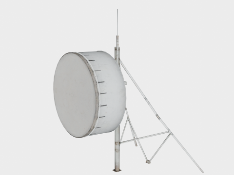 24 in 1 Communication Tower Props Collection - Game Assets - Low Poly 3D Model