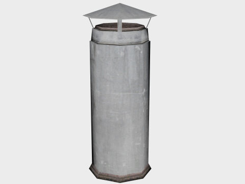 38 in 1 Rooftop Vents Collection - Game Assets - Low Poly 3D 모델