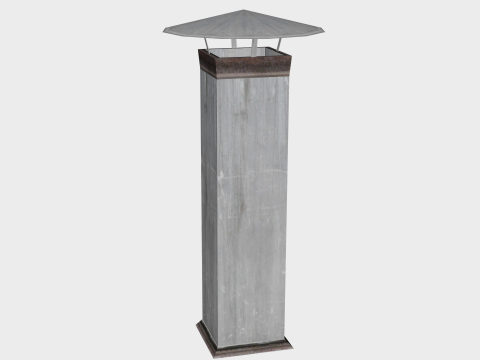 38 in 1 Rooftop Vents Collection - Game Assets - Low Poly 3D 모델