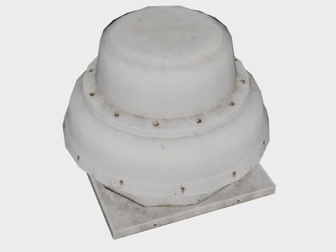 38 in 1 Rooftop Vents Collection - Game Assets - Low Poly 3D 모델